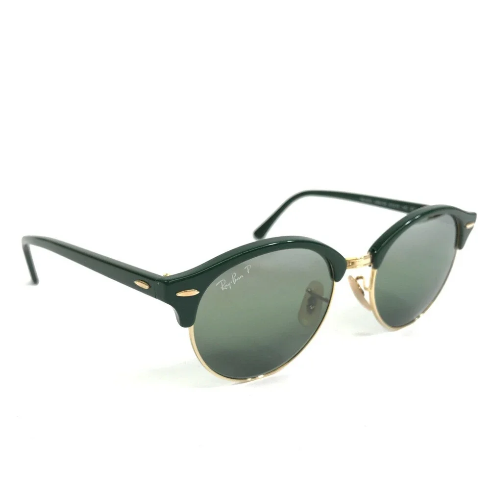 Ray-Ban Sunglasses RB4246 1368/G4 Green on Gold Frames w/ Green Chromance Lenses